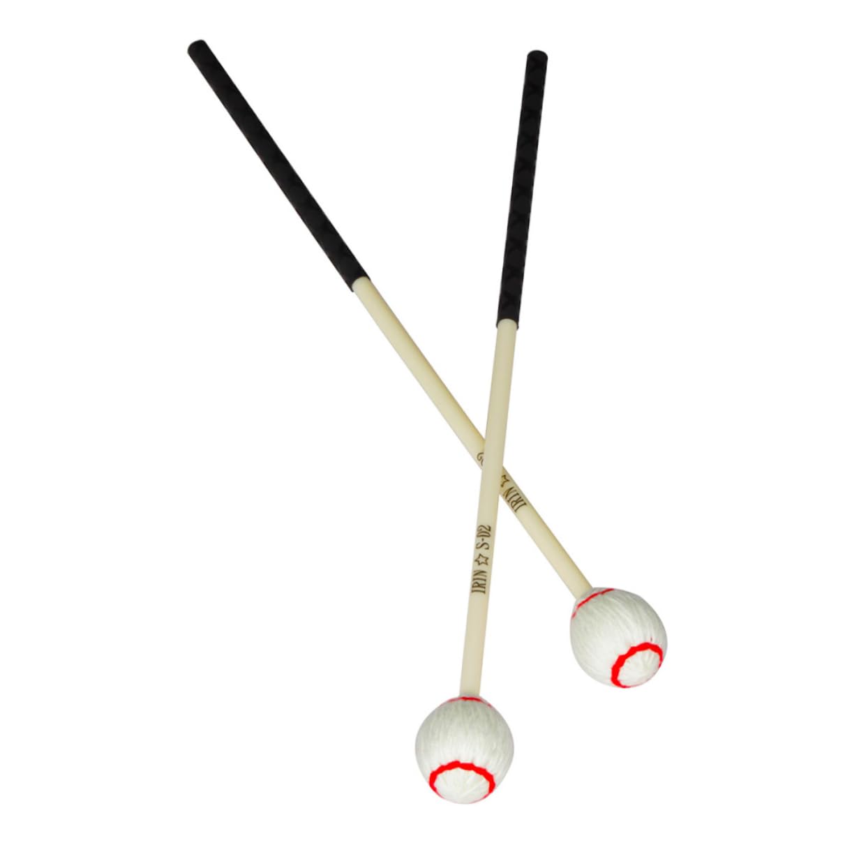 Toyvian 2pares Baquetas De Marimba Cabeza Mango Ergonómico Para Instrumentos De Percusión Uso y Principiantes Accesorio Musical Duradero y Práctico