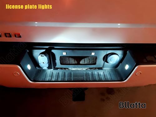 Kit de 12 luces LED interiores blancas 6000K para Chevrolet Silverado/GMC Sierra 2007-2013 miniatura 6
