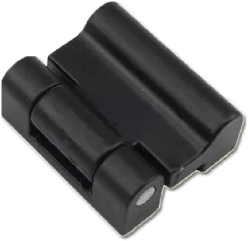 2PCS Zinc Alloy Hinged Distribution Box Hinged Door Industrial Machine Tool Hinged Cabinet Distribution Box Door Hinge Cabinets(2Pcs-Black-Zinc)