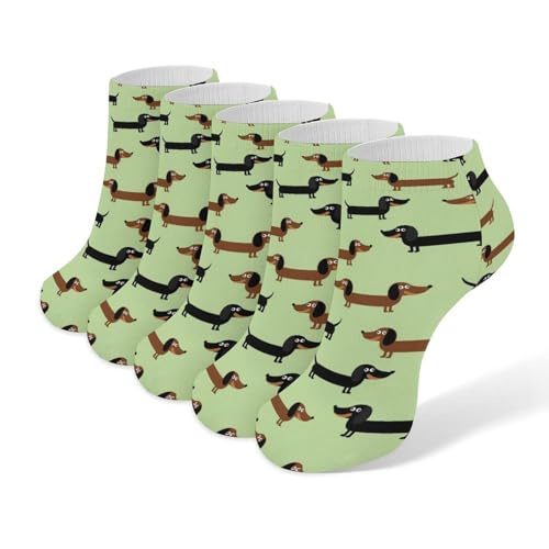 5 Pairs Women’s Low Cut Ankle Socks, Soft Athletic No Show for Running Yoga Daily Wear