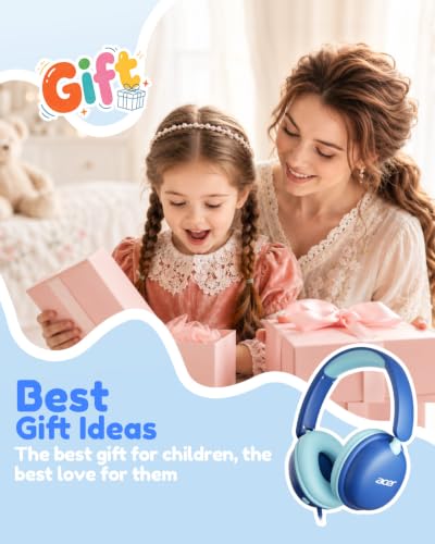 Acer OHW355 Kids Headphones with Cord for School,Over Ear Wired Headphones - image 8