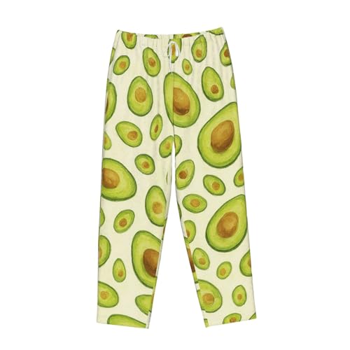 Pantalon de pyjama en polaire avocat femme idéal pour vos soirées cocooning - 2