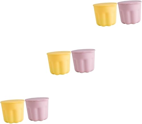 Miniatura 1 de FOMIYES 6 piezas de macetas organizadoras de flores, organizador de arte, soporte de limpieza, jarrón de mesa de uñas, escritorio, cosméticos,