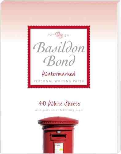 Basildon Bond No 3 White Paper Writing Set Includes Writing Pad & Envelopes