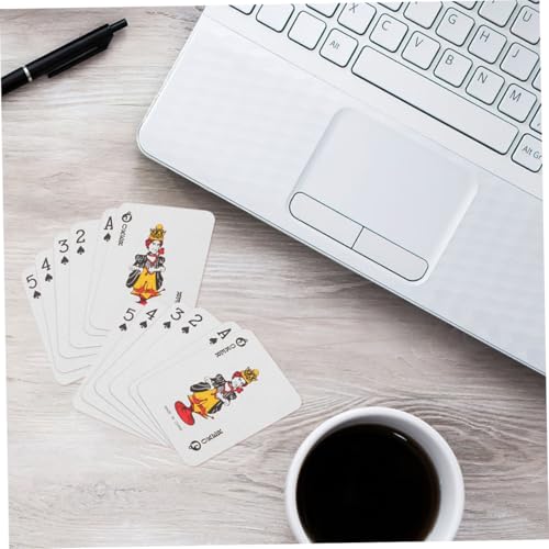 Abaodam Miniatur-pokerkarten in Reisegröße Sets 5 5 X 4 5 cm Lustige Partyspiele für Jungen und Mädchen Erwachsene – Bild 5