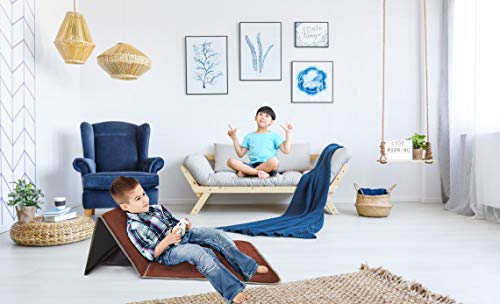 ZenHeart Folding Portable Meditation Yoga Exercise mat Ergonomic Back Support Floor Chair Tapis Yoga Kids Chair Home Chair Outdoor mat Fitness mat for Floor Gaming Chair Comfortable - Image 6