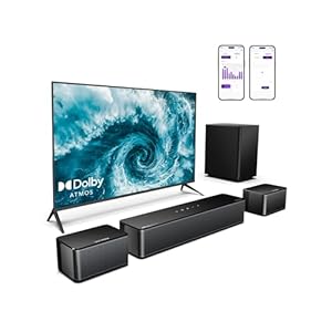 ULTIMEA 5.1 Sound Bar with Dolby At...