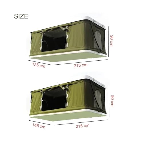 Carpa de Techo para Auto 2-3 Personas Aluminio ABS miniatura 6