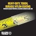 Klein Tools 9125 Tape Measure, Heavy-Duty Measuring Tape with 25-Foot Single-Hook Nylon Reinforced Blade, With Metal Belt Clip