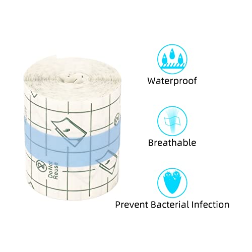 BAMTTOO Tattoo Aftercare Waterproof Bandages Tattoo Cover Up Tape Tattoo Supplies Transparent Film Protective Safe Bandages - Image 2