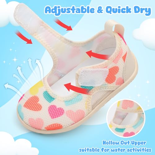 Image of Centipede Demon Toddler Water Shoes Boys Girls Swim Aqua Socks Barefoot Kids Water Sandals Quick Dry Breathable Lightweight for Beach Pool Waterpark