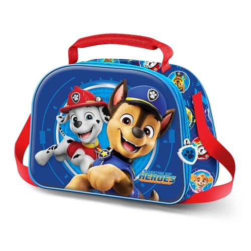 Karactermania Paw Patrol Adventure-3D Lunchbox-Umhängetasche, Blau, 26 x 20 cm