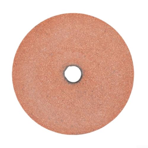 Rueda de pulido compatible con herramientas eléctricas estándar de eje de 10 mm para fabricación de joyas y metal (rojo)