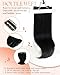 Sunny Hair Clip in Hair Extensions Straight Human Hair Clip in Extensions Remy Clip in Hair Extensions Real Human Hair Extensions Clip ins Full Head Jet Black for Women 28inch