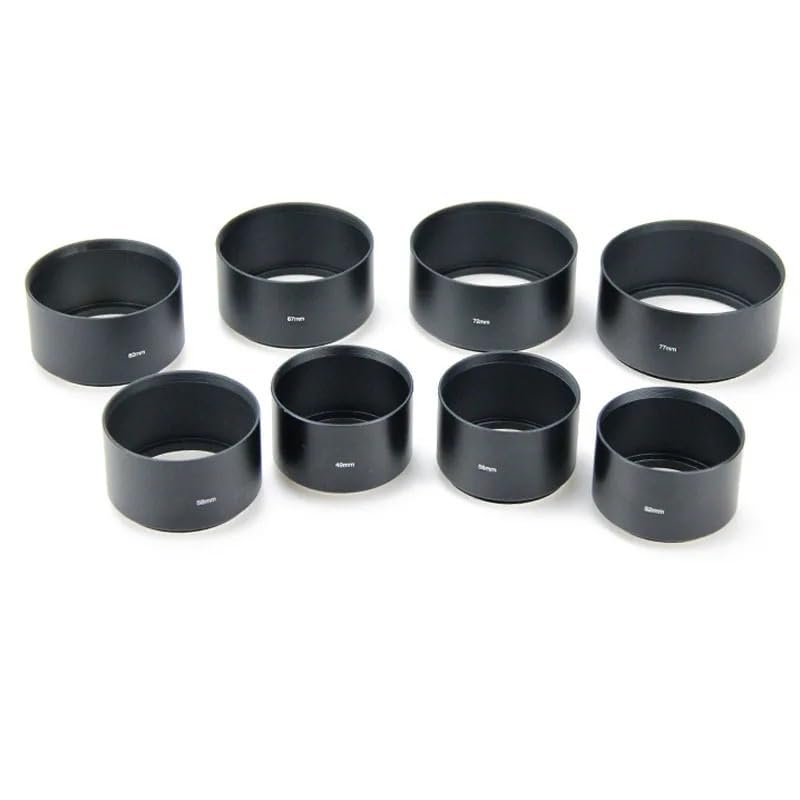 40.5mm46mm49mm52mm55mm58mm62mm67mm72mm77mm Length Metal Lens Hood for Camera Lens(49mm)