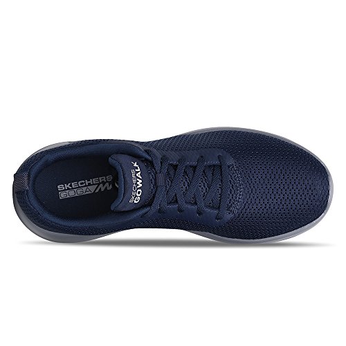 Skechers Go Walk Max- Effort, Tênis Homens, Azul Escuro/Cinza Escuro, 43