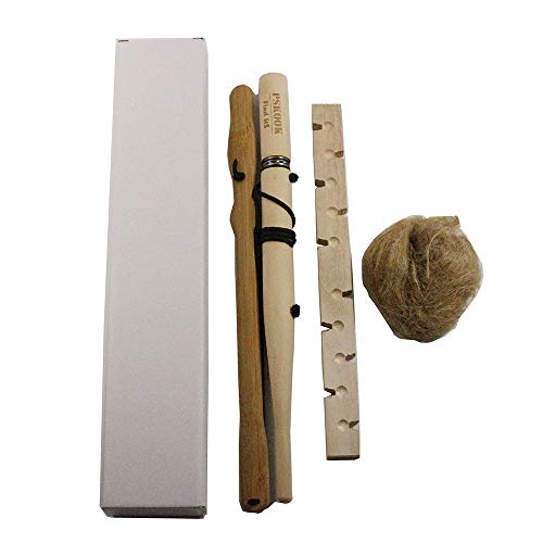 Bow Drill Fire Starter, Andoer Broca de arco Fricção Fire Starters Ferramentas de fabricação de fogo