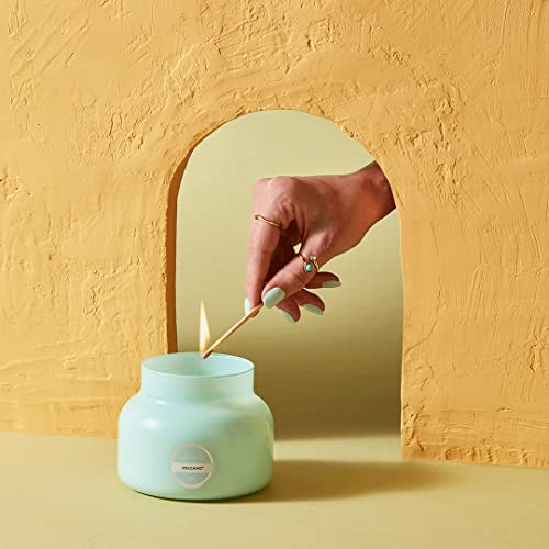 Capri Blue Volcano Candle - Aqua Signature Jar Candle - Luxury Candles - Soy Candles With Notes Of Sugared Citrus & Tropical Fruits - Scented Candles For Home (19 Oz) #TOP4