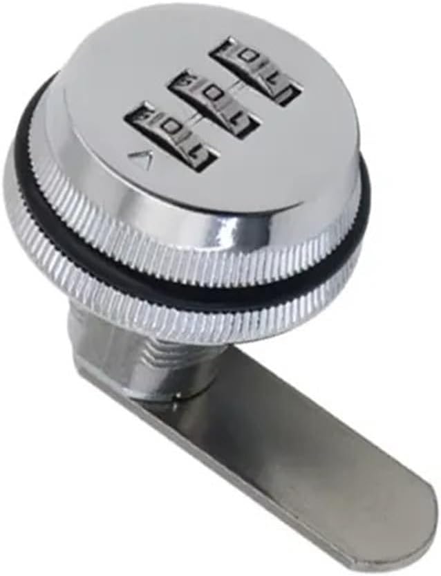 Distribution Box Cam Mailbox Cabinet Door Lock Combination Drawer File Industrial Equipment 1Pcs(Chroming-20mm)