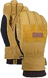 Burton Mens Free Range Glove, Raw Hide New, Large