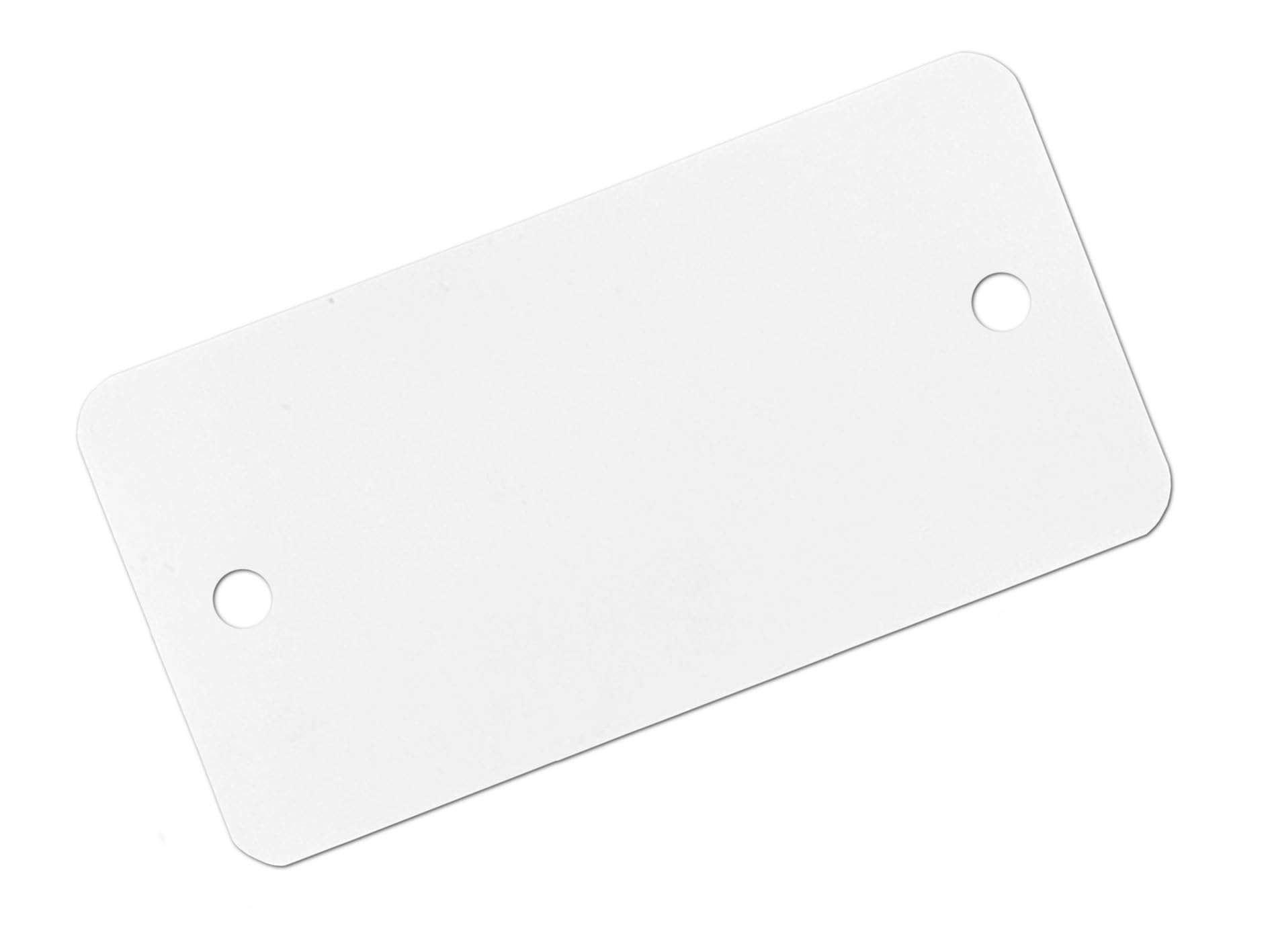 Etiquetas de PVC blancas, 120 mm x 65 mm, 1000 unidades