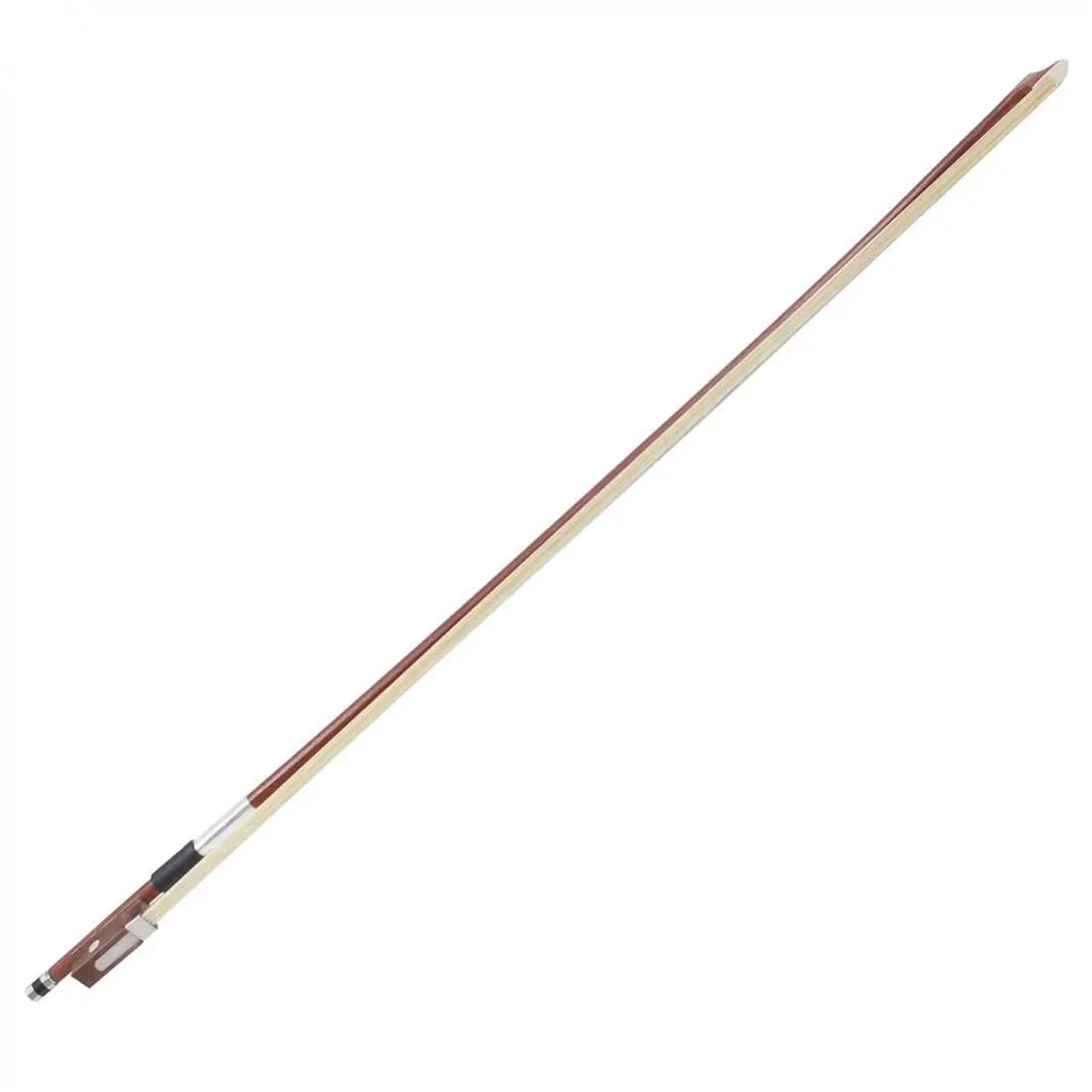 Arcos de violín hechos a mano Arco de violín de madera de azufaifo 4/4 3/4 1/4 1/2 1/8 de crin blanca piezas para instrumentos de cuerda(1/8)