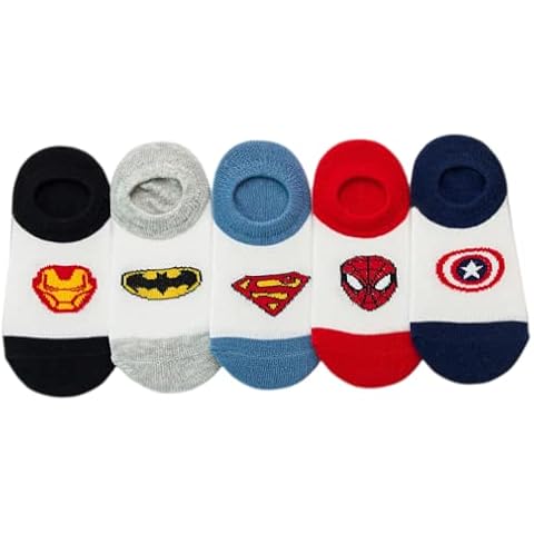 FEIFEI'S BOW Spiderman Cotton Ankle Socks Cover