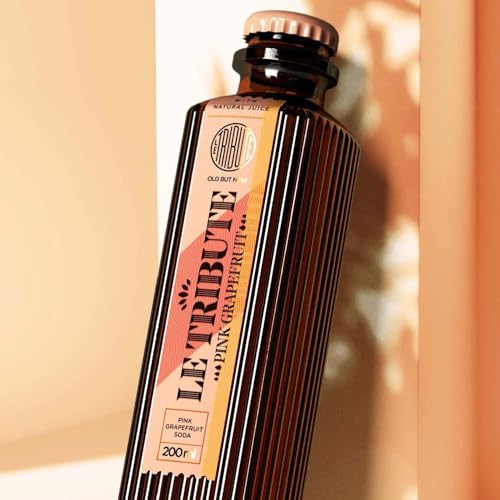 FRESH LE TRIBUTE GIN | Pink Grapefruit | Ausschließlich natürliche Zusätze aus eigener Brennerei | 24 x 200 ml