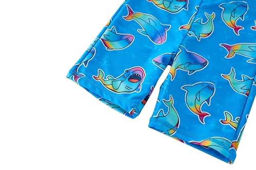 Image of UMELOK Boys' Rash Guard Swim Set