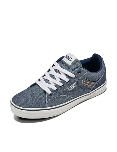 Image of Vans Mens SeldanSneaker | Retro Tennis Inspired Sneakers for Fashion, Work & Everyday Wear
