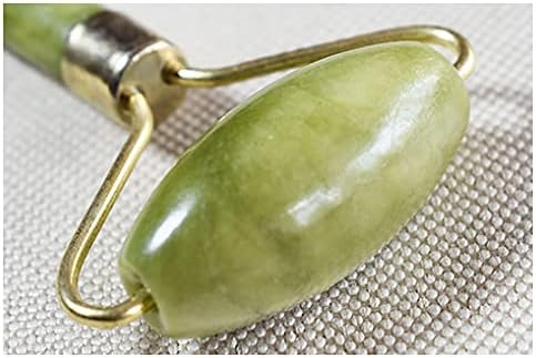 Miniatura 3 de Juego original de rodillo facial de jade natural y Gua Sha rodillo cosmético de belleza herramienta masajeadora de piel facial para masaje facial
