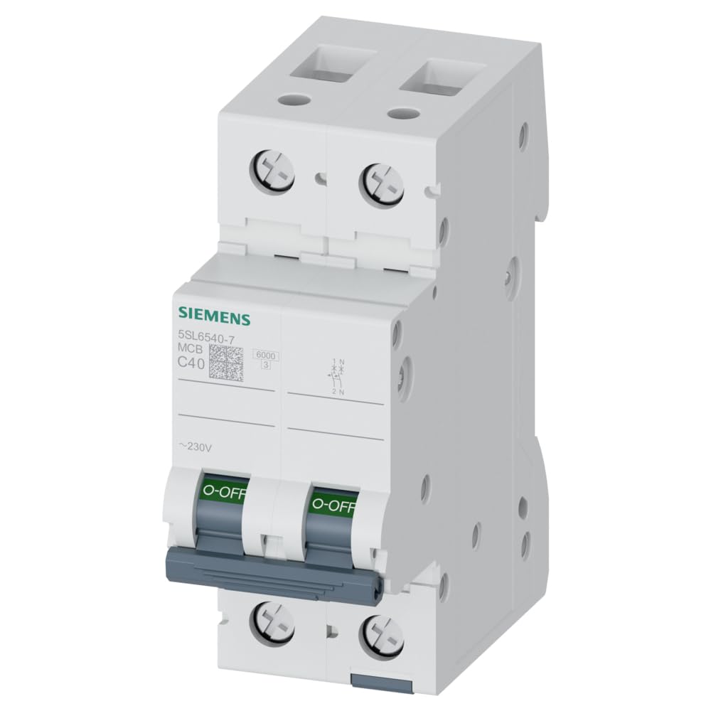 5SL65407 Interruptor automático magnetotérmico 1P+N 40A Curva C 6kA 230V