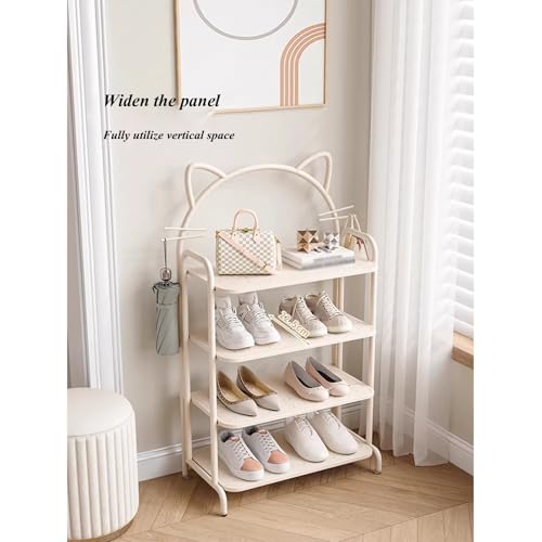Étagère à chaussures en fer robuste pour un rangement vertical chic - 5