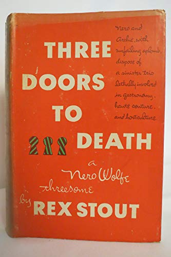 Three Doors to Death - A Nero Wolfe Threesome: ... B002J8C20M Book Cover