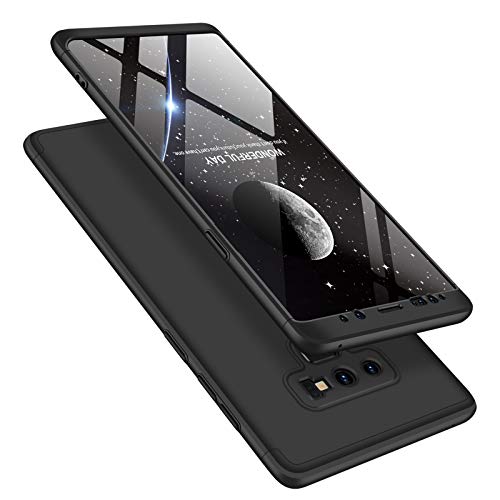 ATRAING Galaxy Note 9 Case, Slim Fit Hard PC Phone Case 3 in 1 Ultra-Thin Velvet Touch Fingerprint-Proof Cover for Samsung Galaxy Note 9(Black)