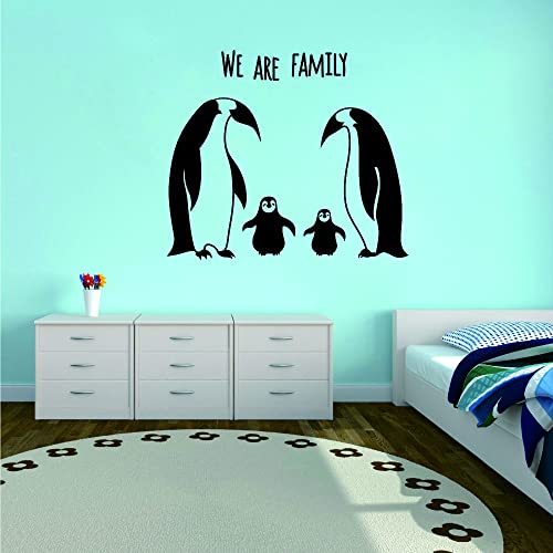 Vinilo Decorativo Pinguinos para Niños 22x18 pulgadas miniatura 3