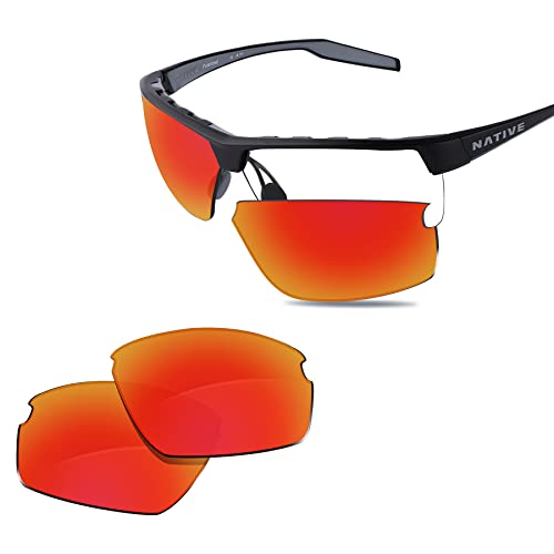 Image of 100% Precise-Fit Replacement Sunglass Lenses for Native Hardtop Ultra XP 71mm