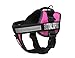Dogline Vest Harness for Dogs and 2 Removable Emotional Support Patches, Medium/22 to 30