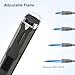TONYFUL Butane Lighter Long Neck Torch Lighter, Jet Flame Windproof Lighter with Visual Fuel Window, Refillable Lighters for Candle, Camping, Fireplace, BBQ(Fuel Not Included)