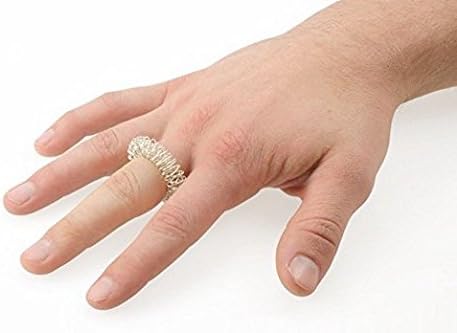 ACS Sujok Therapy Acupressure Bar Set of 10 + Chakra Set of 10 Magnets + Finger Massager Rings Set of 5 Bar Magnets L X W X H – 15 X 3 X 2Mm, Chakra Magnet - 12Mm Outer Dia Magnets