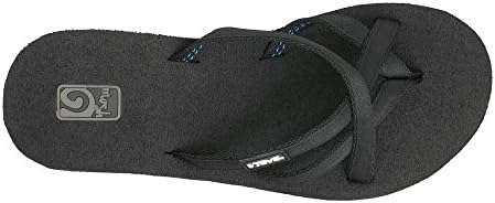 Teva Women's W Mush Mandalyn Wedge Ola 2 Flip-Flop, Black, 9 M US | Image 5