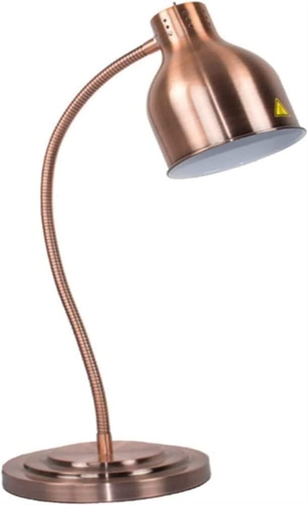 Lampy do podgrzewania potraw w bufetach Lampa na podczerwień do podgrzewania i ogrzewania żywności, pojedyncza żarówka(Bronze)