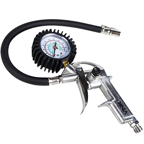 CALIBRADOR DE PNEU PROFISSIONAL COM MANÔMETRO 220LBS/15BAR – TG-5 - VINIK