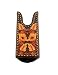 M&F Western Unisex Boot Jack Black/Brown/Tan Three-Tone Floral Emboss One Size M