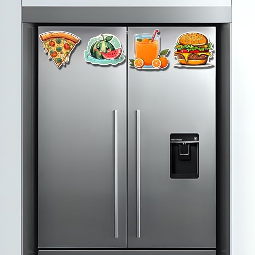 Image of LIVELLO Wooden Fridge Magnets for Home & Kitchen | Gift Items | Refrigerator Decorative Magnet | Funny Magnets | Kitchen Funny | Indian Cultural Themed Magnets (Multicolor 9)