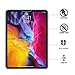 (2 Packs) PULEN for iPad Air 4/iPad Pro 11 2021/2020/2018 Screen Protector,HD No Bubble Anti-Scratch 9H Hardness Tempered Glass (Works with Face ID) for iPad Pro 11 Inch/iPad Air 4 2020