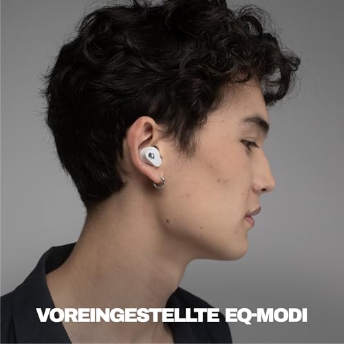 Skullcandy Smokin’ Buds 360 Wireless Earbuds, Bluetooth-Kopfhörer - Weiß – Ansicht 6