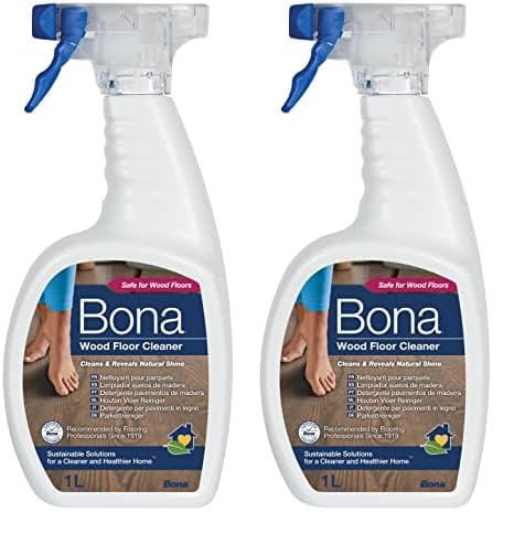 Bona Limpiador Suelos de Madera, 1 L (Paquete de 2)