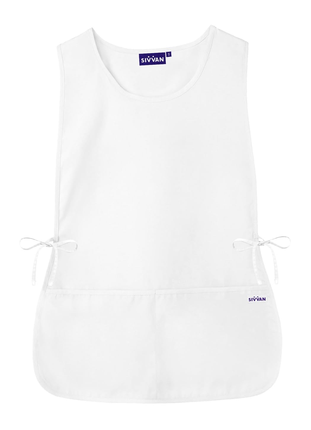 SIVVAN Fartuch unisex - fartuch Cobbler, biały, Rozmiar uniwersalny