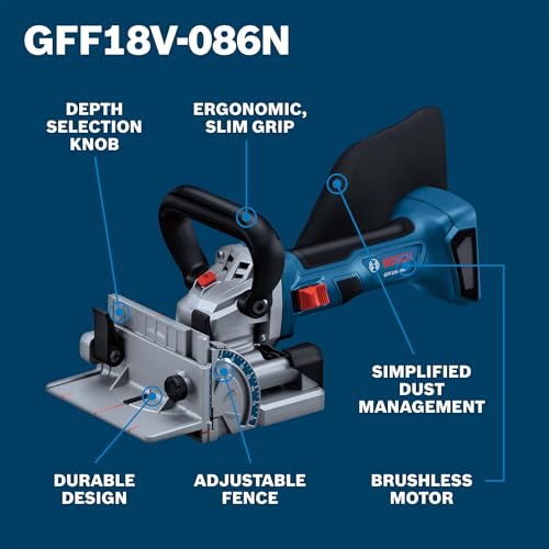 Bosch 18V Brushless Cordless Biscuit Joiner